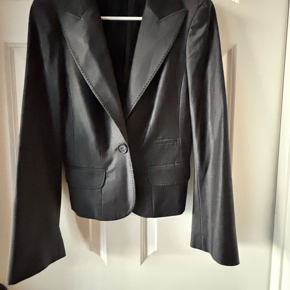 Bebe woman’s solid black size 8 - Picture 2 of 4